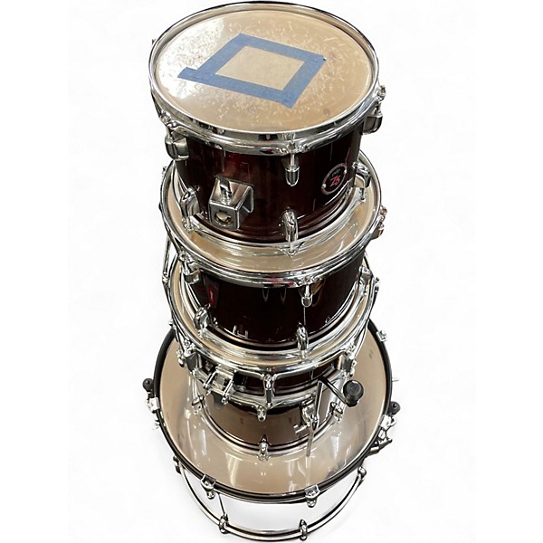 Used PDP by DW 5 Piece Z5 Wine Red Drum Kit