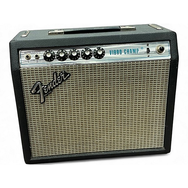 Vintage 1978 Fender Vibro Champ XD 5W 1X8 Guitar Combo Amp