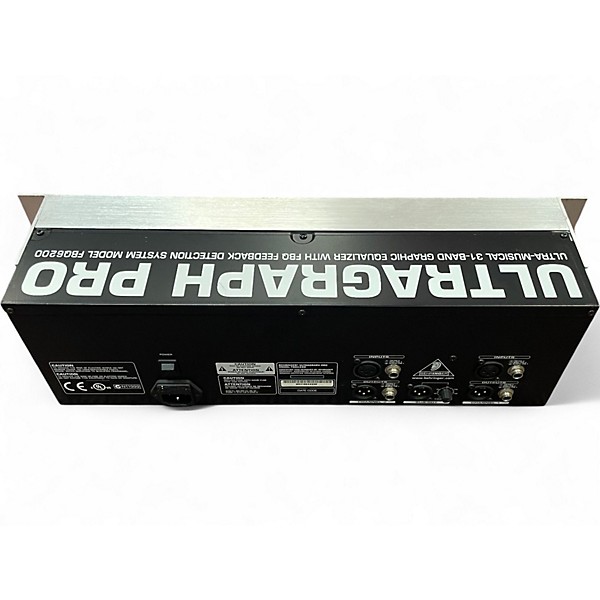 Used Behringer FBQ6200 Equalizer
