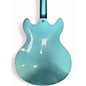 Used D'Angelico Premier Series DC BLUE Hollow Body Electric Guitar