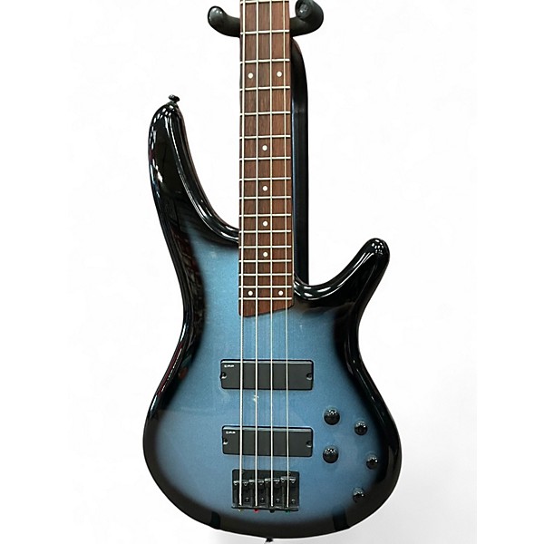 Used Ibanez SR250 Soda Blue Electric Bass Guitar