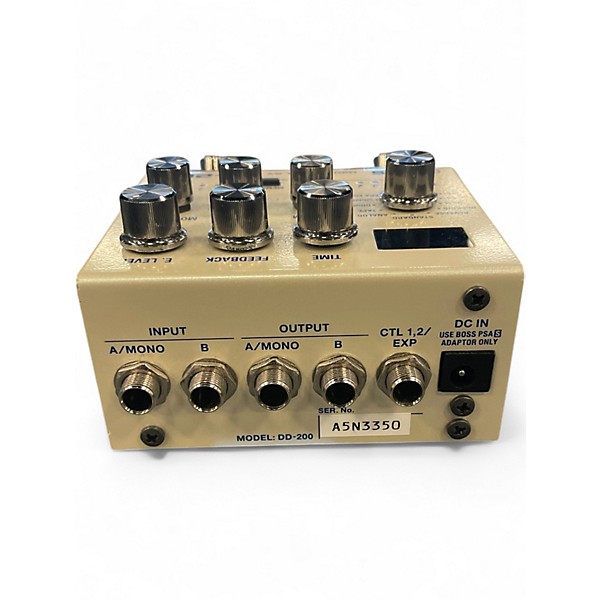 Used BOSS DD200 Digital Delay Effect Pedal