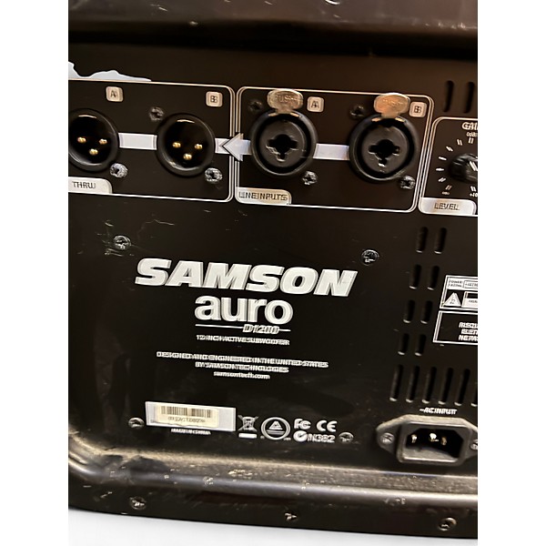 Used Samson Auro D1200 Powered Subwoofer