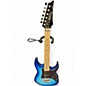 Used Ibanez GRGM21 Blue Burst Solid Body Electric Guitar thumbnail