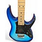 Used Ibanez GRGM21 Blue Burst Solid Body Electric Guitar