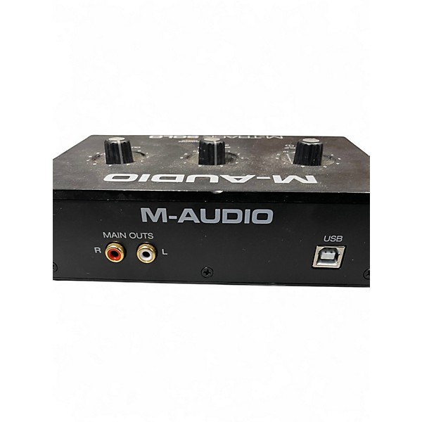 Used M-Audio M-TRACK Audio Interface