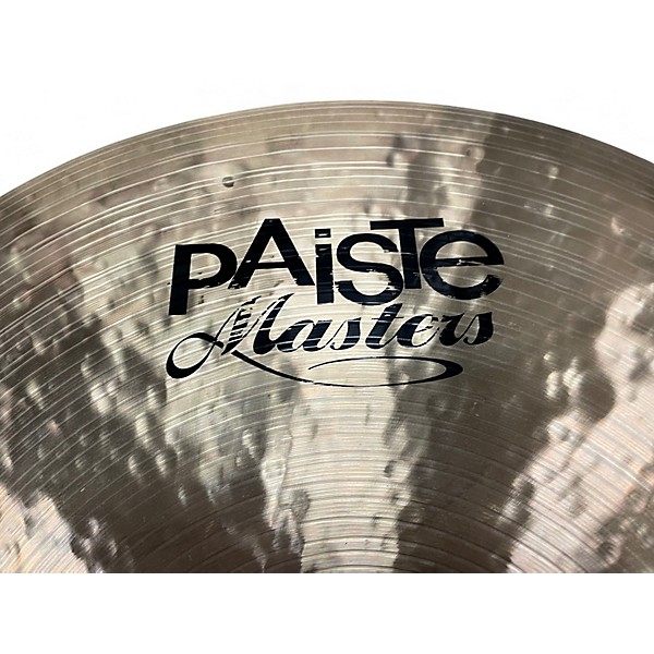 Used Paiste 20in MASTERS DARK CRASH RIDE Cymbal
