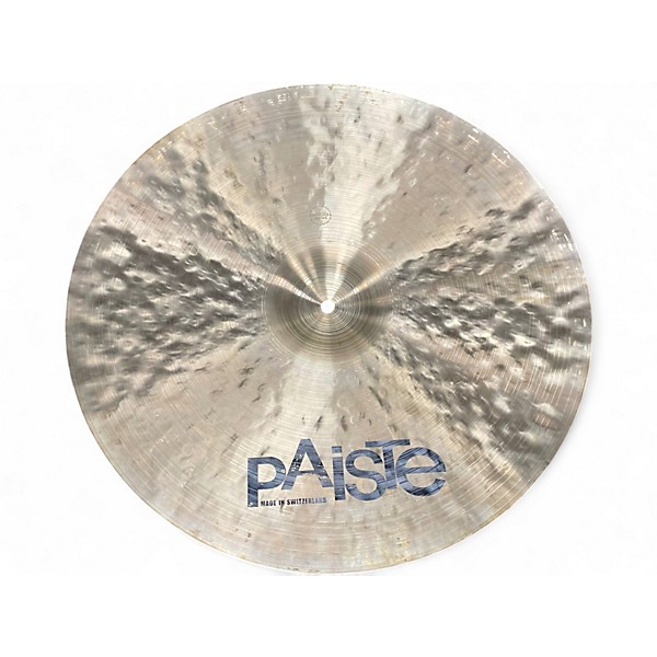 Used Paiste 20in MASTERS DARK CRASH RIDE Cymbal