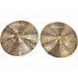 Used Mehteran 15in ZEBRA HIHAT PAIR Cymbal thumbnail