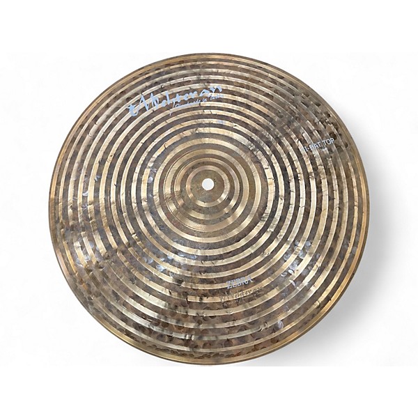 Used Mehteran 15in ZEBRA HIHAT PAIR Cymbal