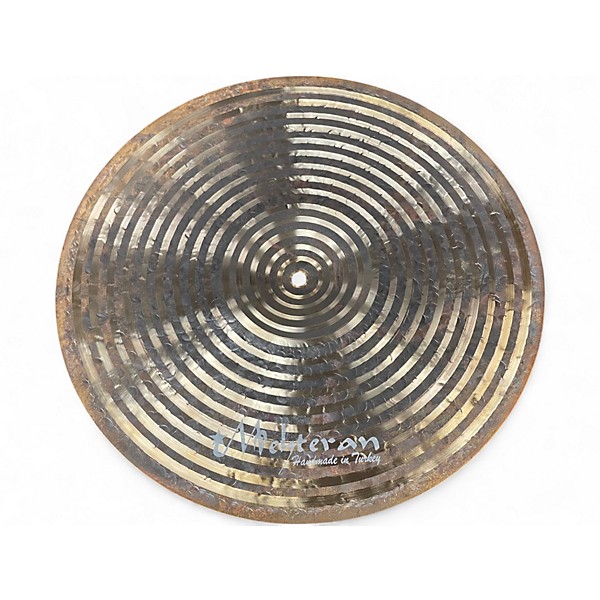Used Mehteran 15in ZEBRA HIHAT PAIR Cymbal