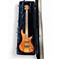 Used Schecter Guitar Research Stiletto Studio 5 String honey Electric Bass Guitar