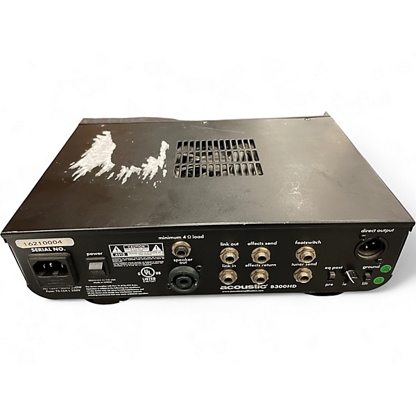 Used Acoustic B300HD Bass Amp Head
