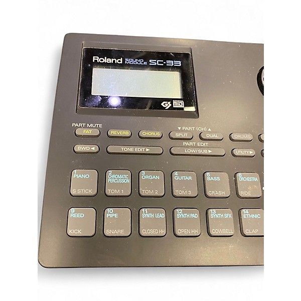 Used Roland SOUND CANVAS SOUND MODULE SC-33 Production Controller