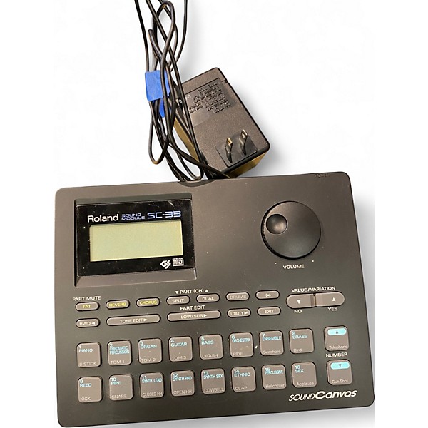 Used Roland SOUND CANVAS SOUND MODULE SC-33 Production Controller