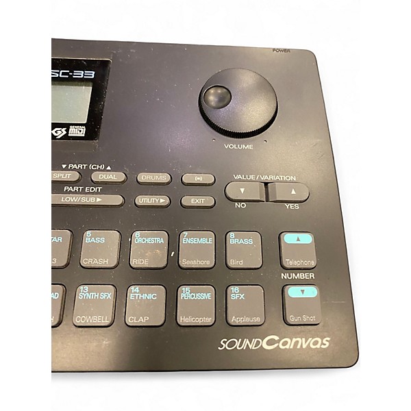Used Roland SOUND CANVAS SOUND MODULE SC-33 Production Controller