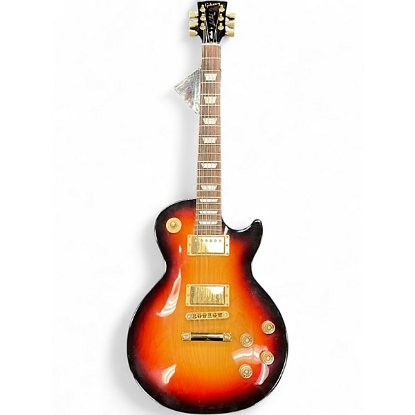 Used Gibson Les Paul Studio 3 Color Sunburst Solid Body Electric Guitar