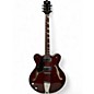 Used Eastwood Classic 6 Left-Handed Walnut Hollow Body Electric Guitar thumbnail
