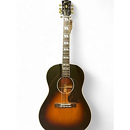 Used Gibson Custom Nathaniel Rateliff LG-2 Western Vintage Sunburst Acoustic Electric Guitar