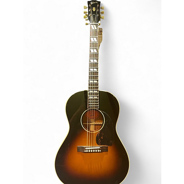 Used Gibson Custom Nathaniel Rateliff LG-2 Western Vintage Sunburst Acoustic Electric Guitar