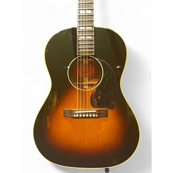 Used Gibson Custom Nathaniel Rateliff LG-2 Western Vintage Sunburst Acoustic Electric Guitar