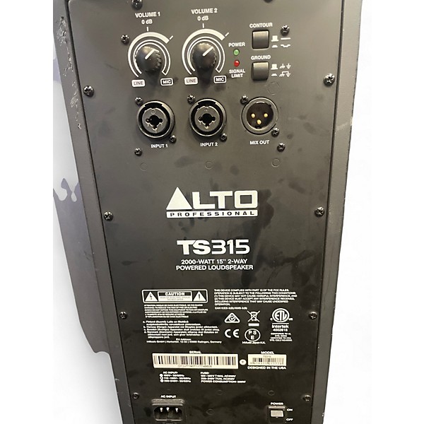 Used Alto TS315 Powered Speaker
