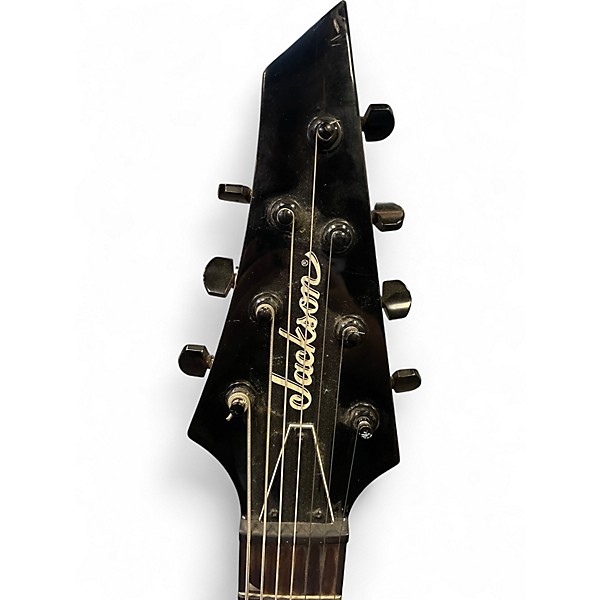 Used Jackson JS22-7 DKA Dinky 7 String Black Solid Body Electric Guitar