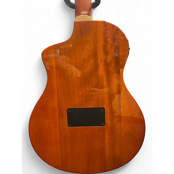 Used Ortega Tour Player Blue Burst Classical Acoustic Electric Guitar