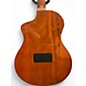 Used Ortega Tour Player Blue Burst Classical Acoustic Electric Guitar