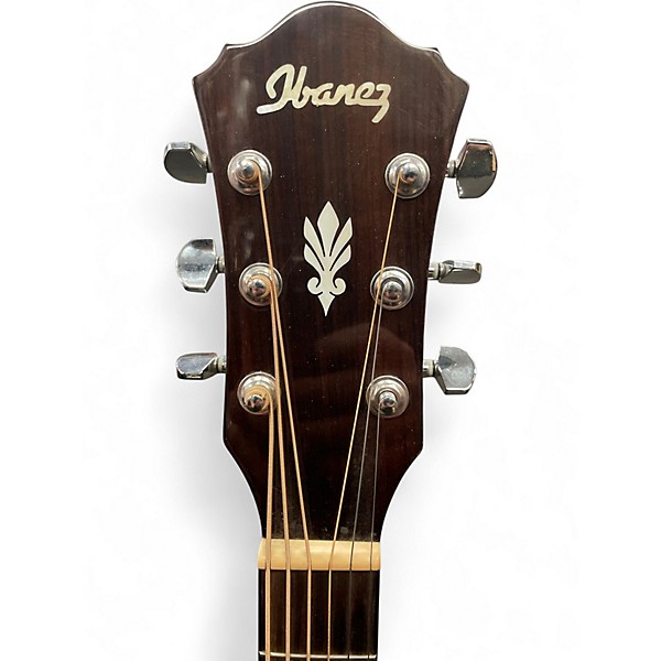 Used Ibanez AELBT1 Natural Acoustic Electric Guitar