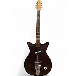 Used Danelectro Convertible Burgundy Acoustic Electric Guitar