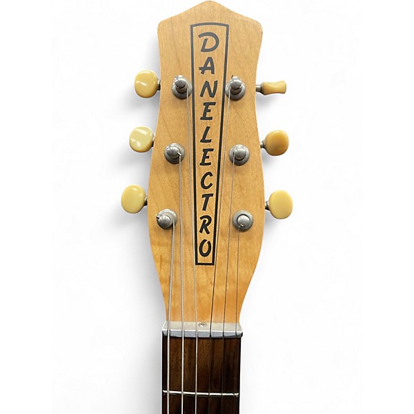 Used Danelectro Convertible Burgundy Acoustic Electric Guitar