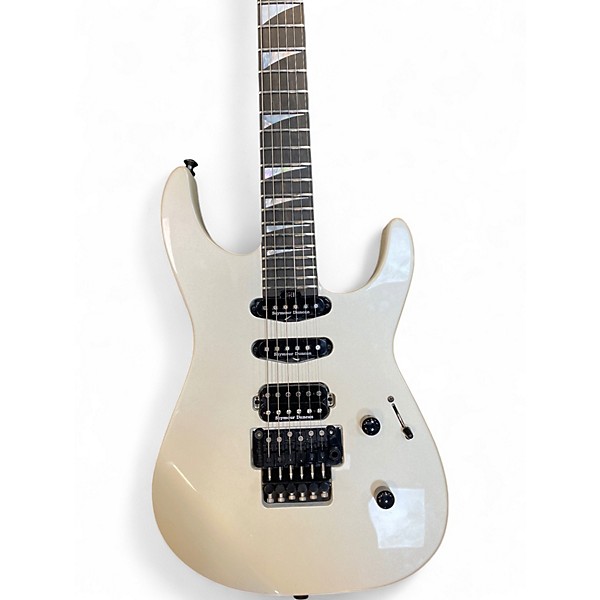 Used Jackson Soloist SL3 PLATINUM PEARL Solid Body Electric Guitar