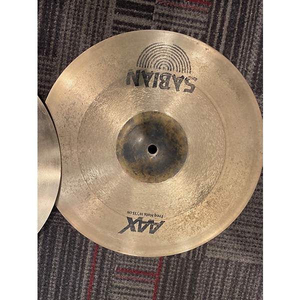 Used SABIAN 14in AAX FREQ HATS Cymbal