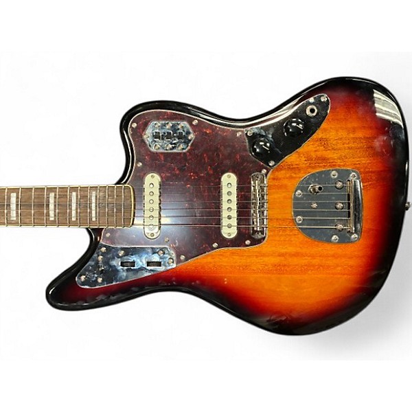 Used Squier Classic Vibe Jaguar 2 Color Sunburst Solid Body Electric Guitar