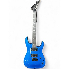 Used Jackson JS22 Dinky Metallic Blue Solid Body Electric Guitar