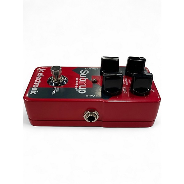 Used TC Electronic Sub N Up Octaver Effect Pedal