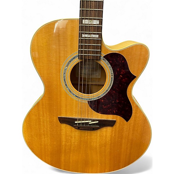 Used Takamine EG523SC Natural Acoustic Electric Guitar