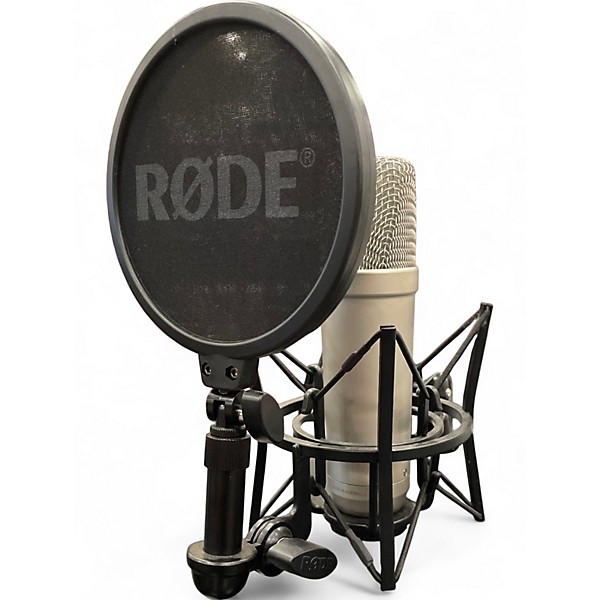 Used RODE NT1 5TH GENERATION SILVER Condenser Microphone
