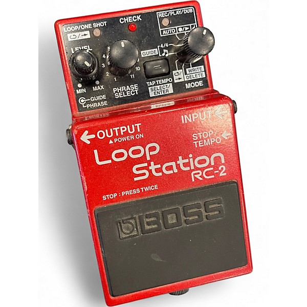 Used BOSS RC2 Loop Station Pedal