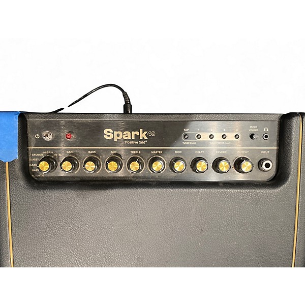 Used Positive Grid Spark 40 Guitar Combo Amp