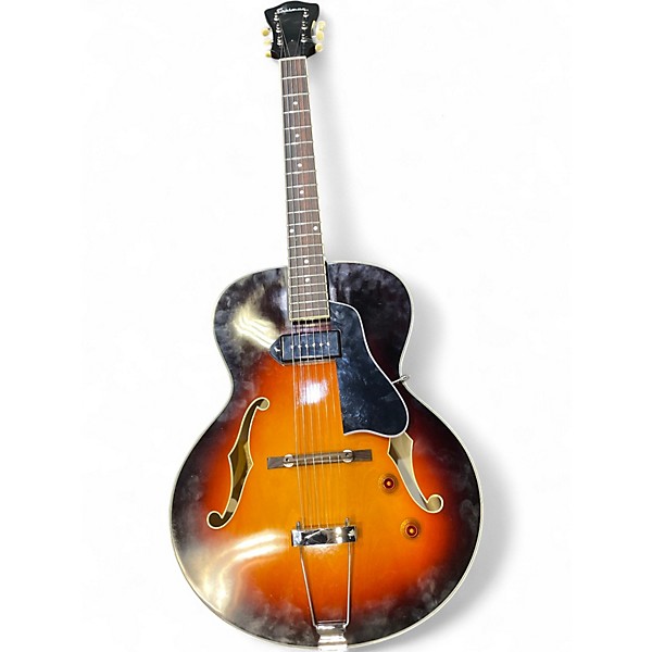 Used Eastman Ar405 p90/TV SB 2 Tone Sunburst Hollow Body Electric Guitar