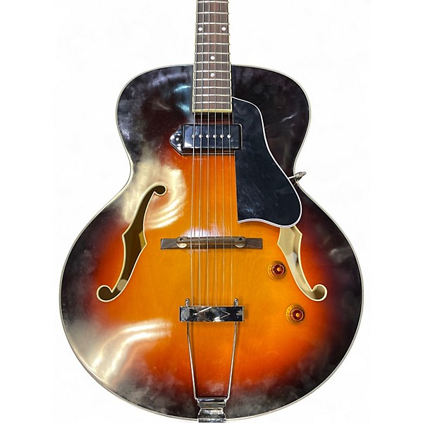 Used Eastman Ar405 p90/TV SB 2 Tone Sunburst Hollow Body Electric Guitar