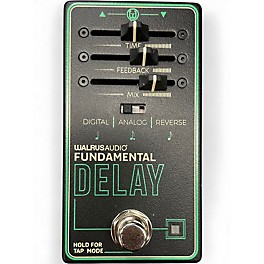 Used Walrus Audio FUNDAMENTAL DELAY Effect Pedal