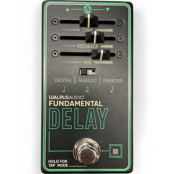 Used Walrus Audio FUNDAMENTAL DELAY Effect Pedal