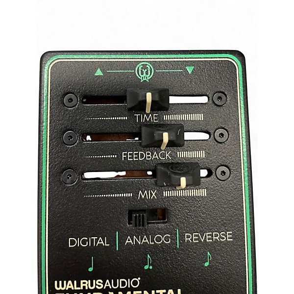 Used Walrus Audio FUNDAMENTAL DELAY Effect Pedal