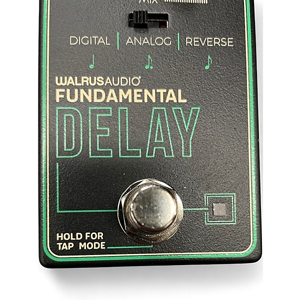 Used Walrus Audio FUNDAMENTAL DELAY Effect Pedal