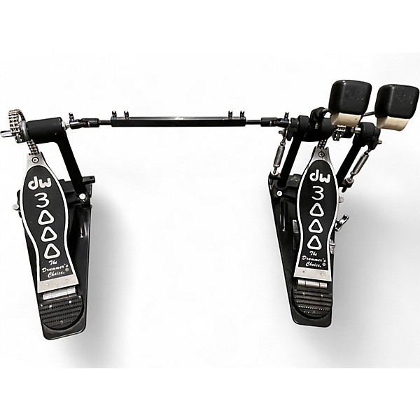 Used DW 3000 Series Double Double Bass Drum Pedal