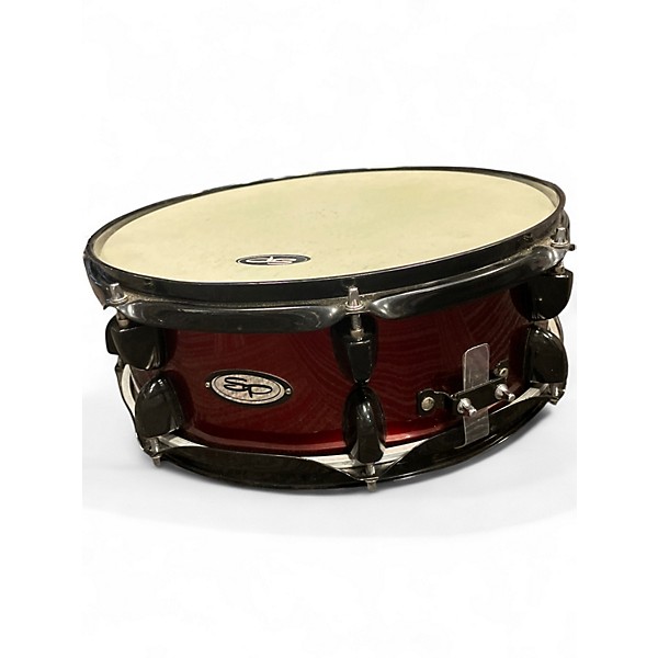 Used Sp 14in snare red Drum