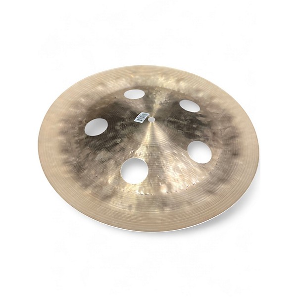 Used MEINL 16in BYZANCE MATT GARSTKA FAT STACK BOTTOM EXTRA DRY THIN CHINA Cymbal